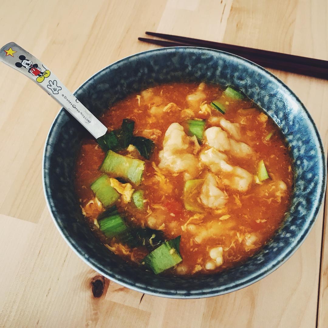 凉了也不会坨在一起的疙瘩汤