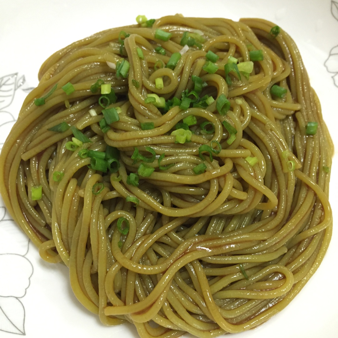 葱花干拌面