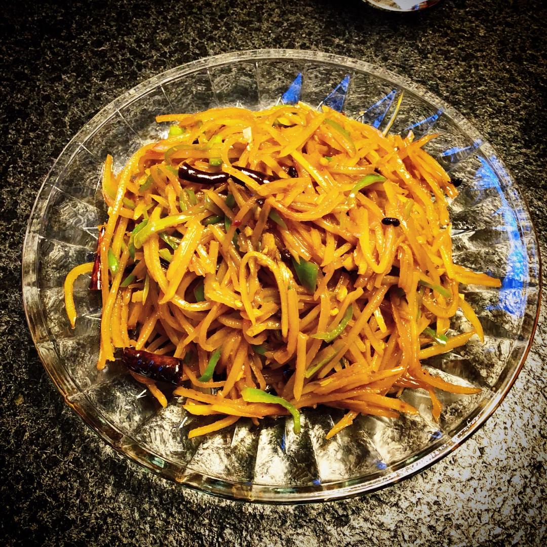 🌶️5分钟搞定“酸辣土豆丝”超级好吃开胃