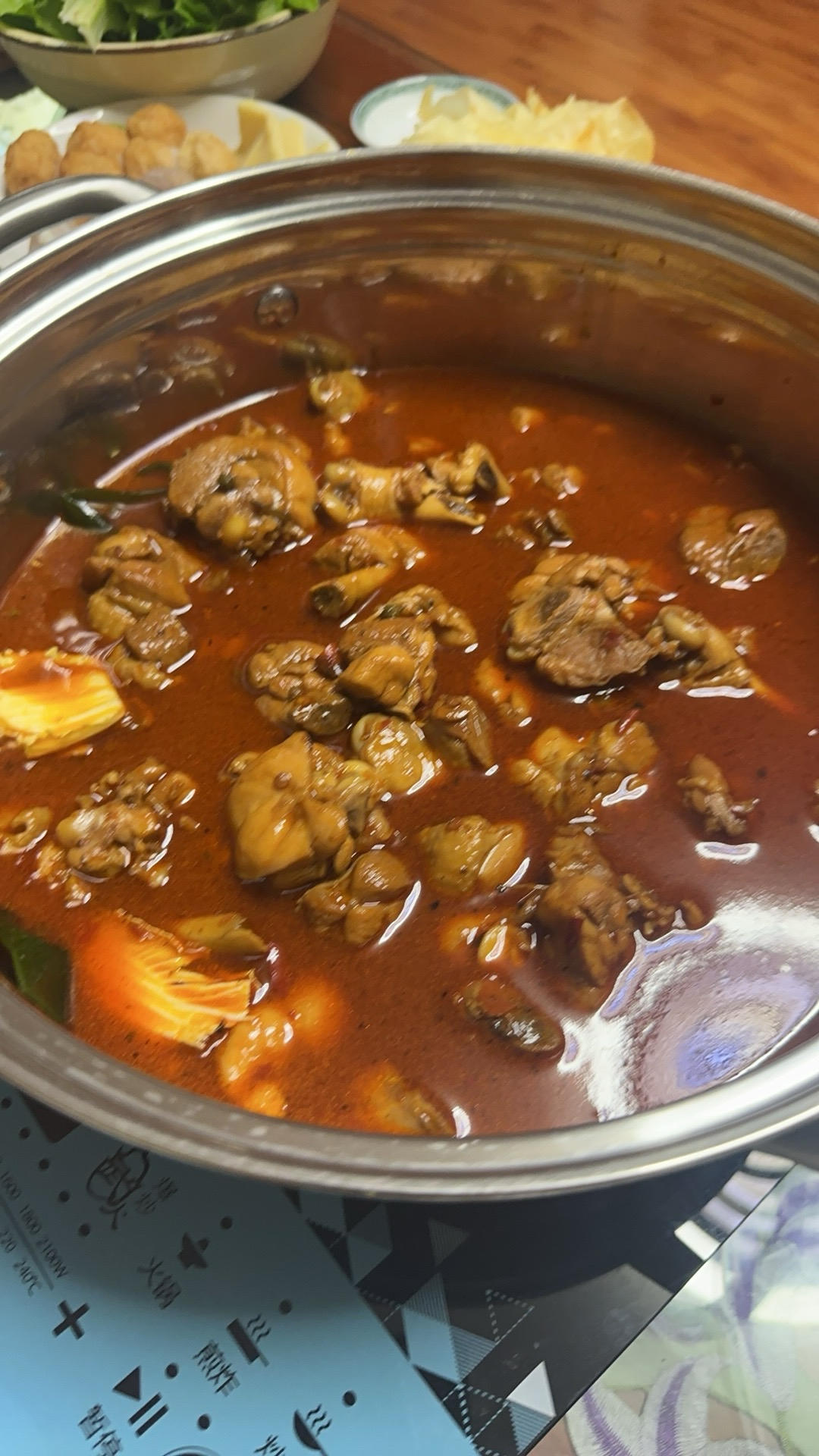 家庭火锅鸡的做法