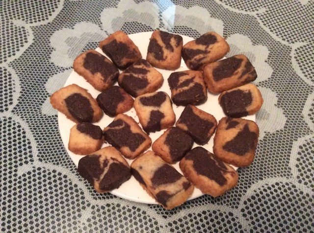 哥手把手教你做大理石曲奇