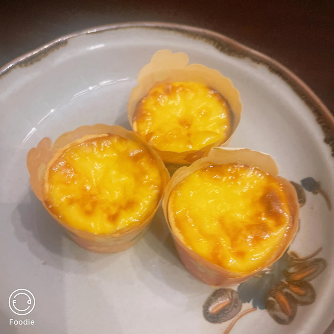 最近火爆朋友圈的德式布丁挞，0难度，超嫩啊