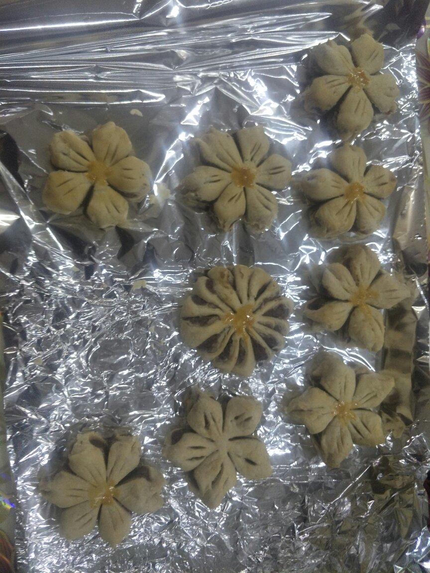枣泥菊花酥