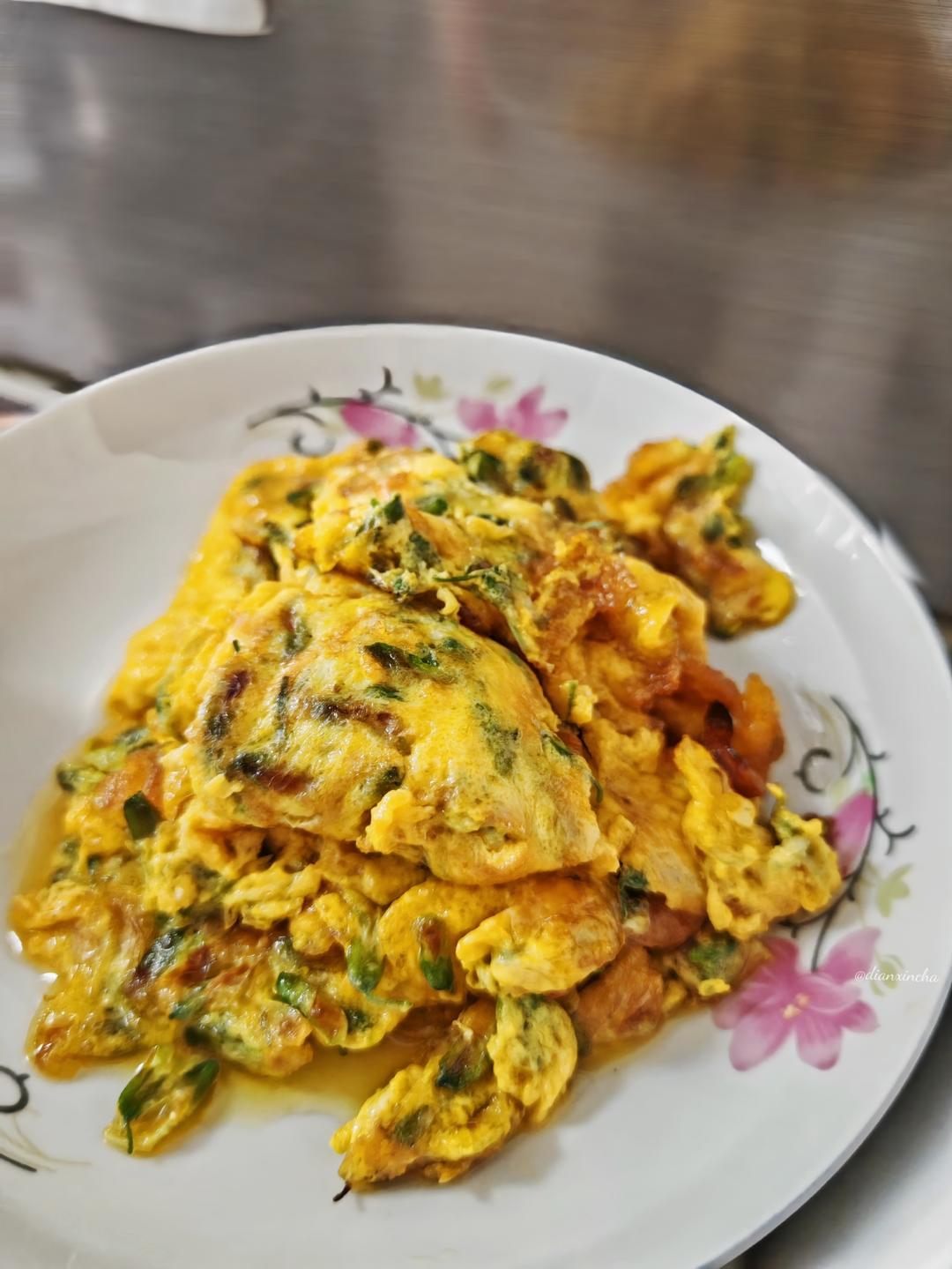 春日限定槐花炒鸡蛋