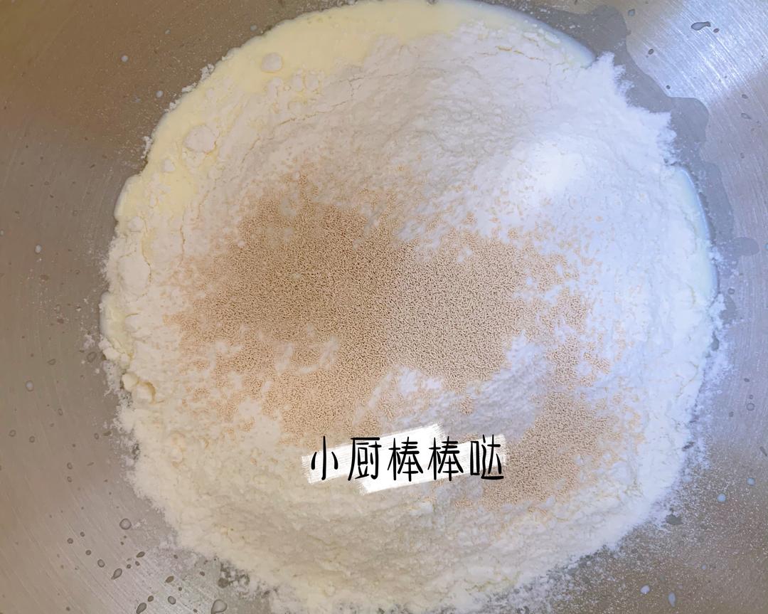 纯奶手撕吐司的做法 步骤1