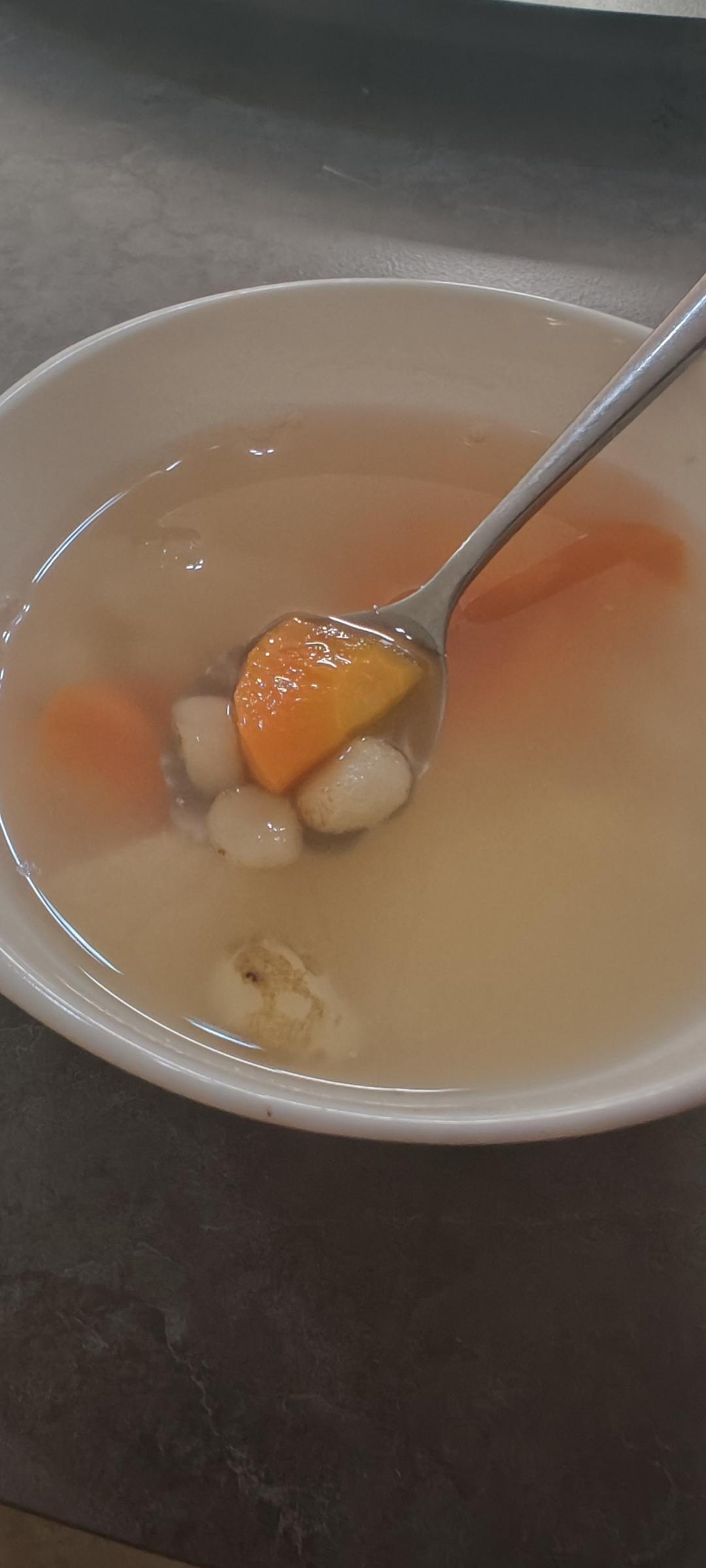 马蹄雪梨胡萝卜糖水