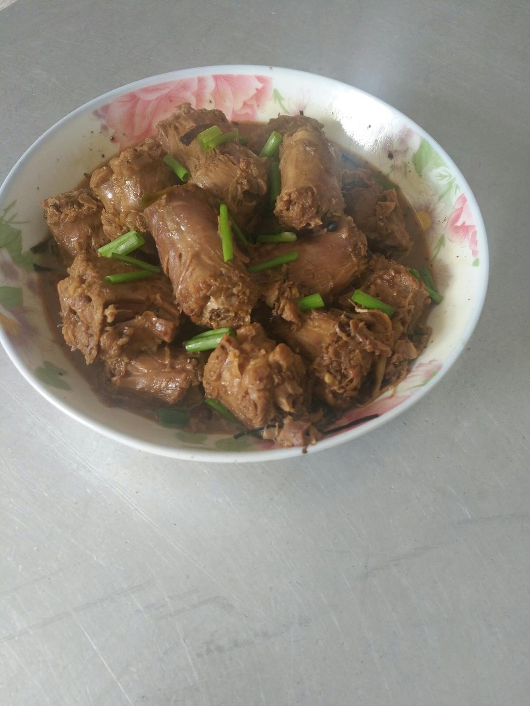 豆豉啤酒红烧鸭脖