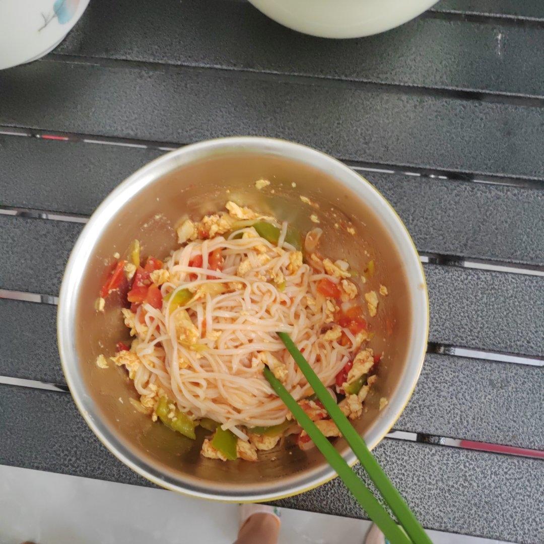 番茄鸡蛋捞面条