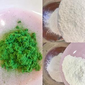 ㊙️无澄粉，无粘米粉‼️也可以做的网红豆沙青团的做法 步骤1