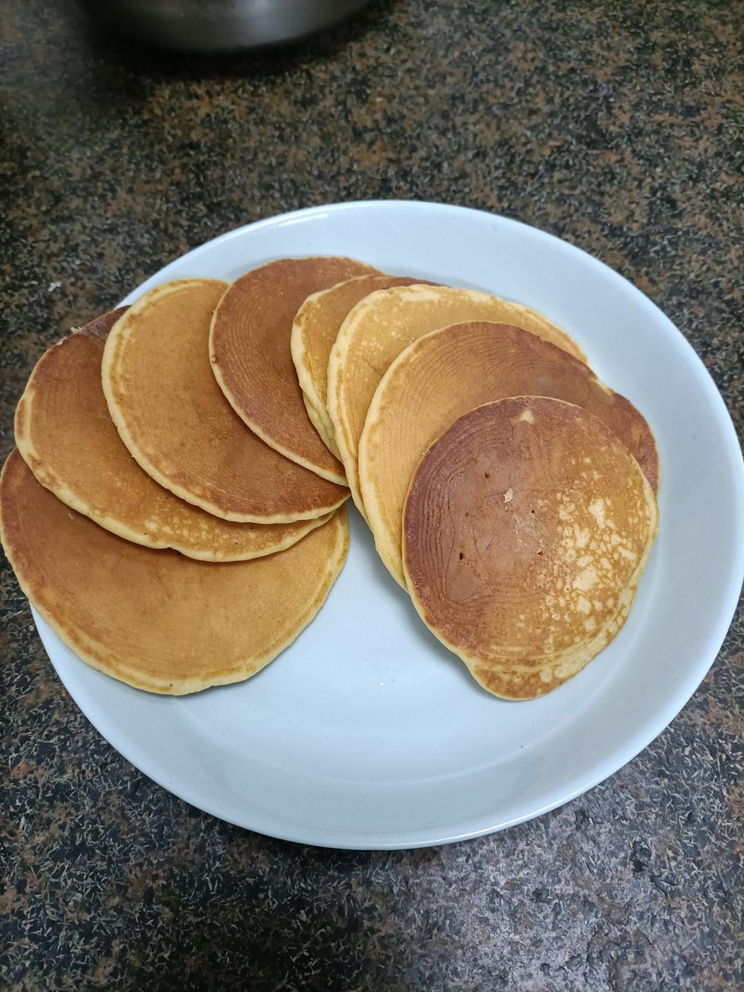 适合孩子的柔软小米饼