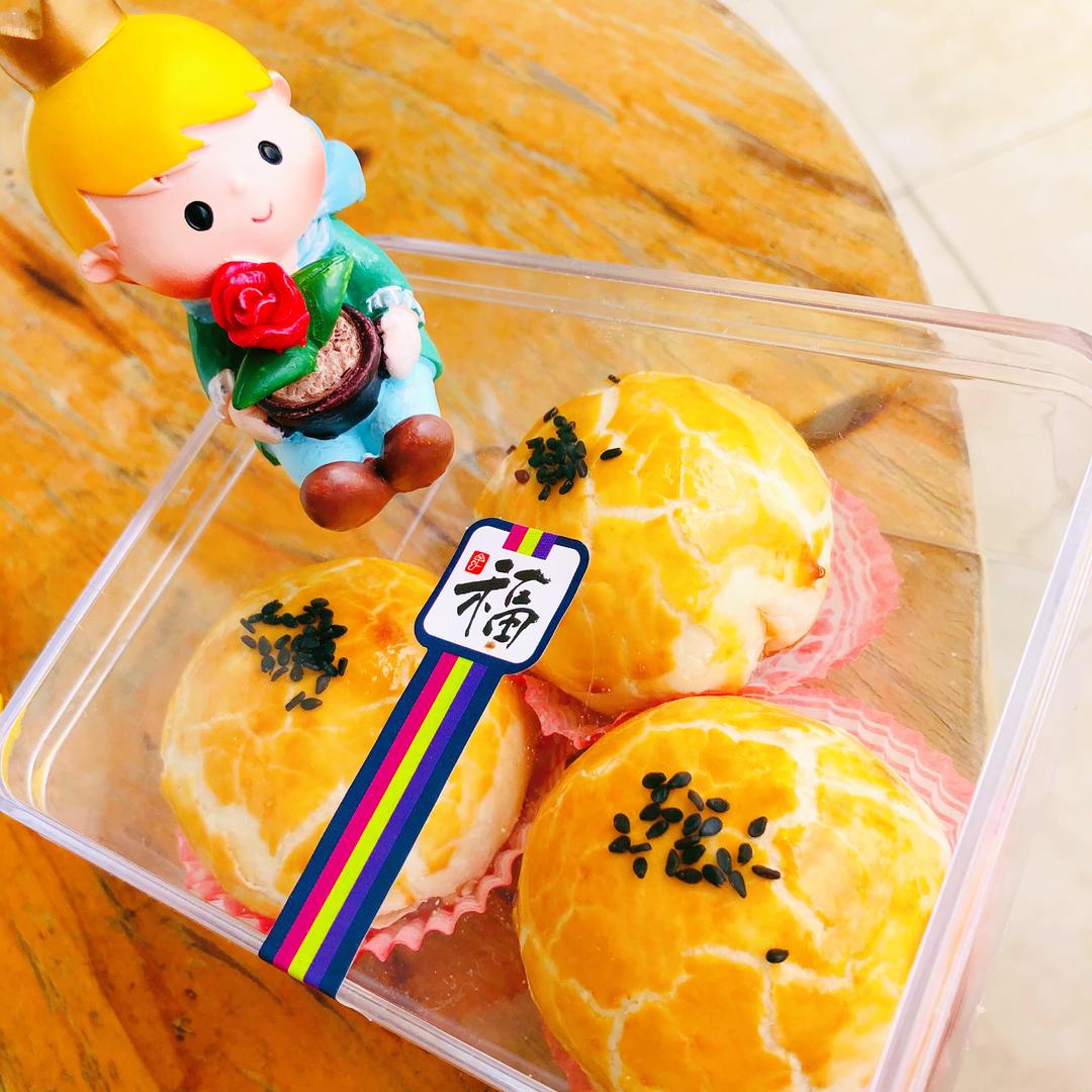 豆沙夏威夷果仁酥