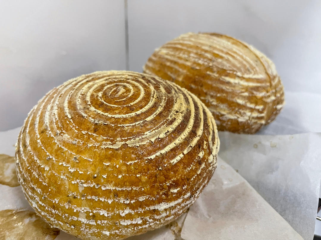 硬核干货丨做一次需要24小时，免揉面的酸面包 Sourdough！