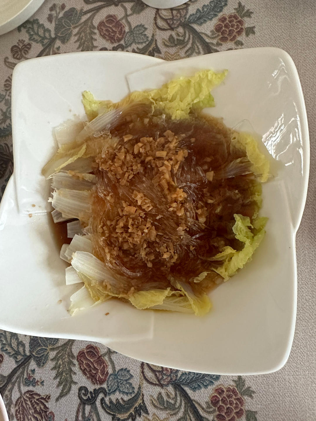 蒜蓉粉丝娃娃菜