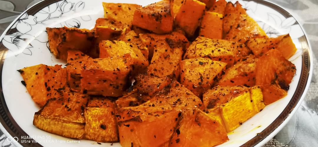 ✪ω✪空气炸锅美食(16)日式烤南瓜🎃