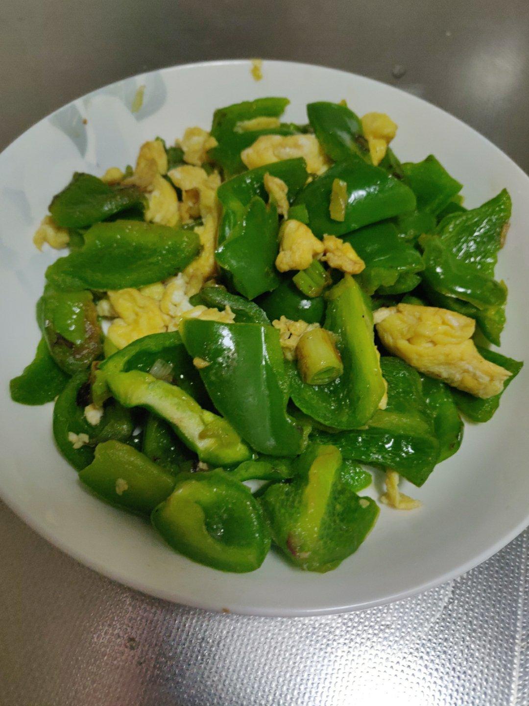 青椒炒蛋