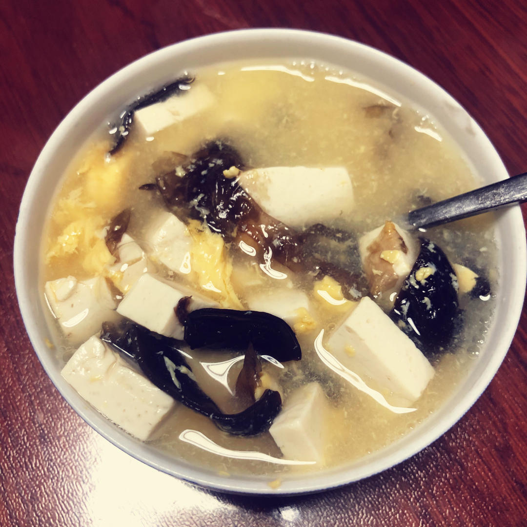 无油豆腐汤