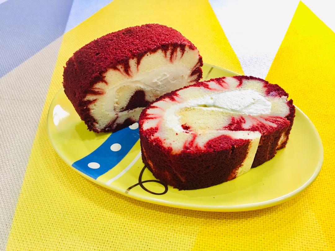 红丝绒旋风蛋糕卷