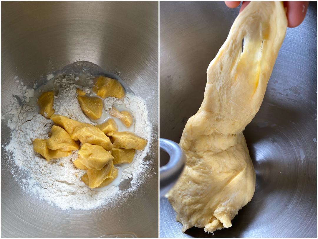 纯奶手撕吐司的做法 步骤1