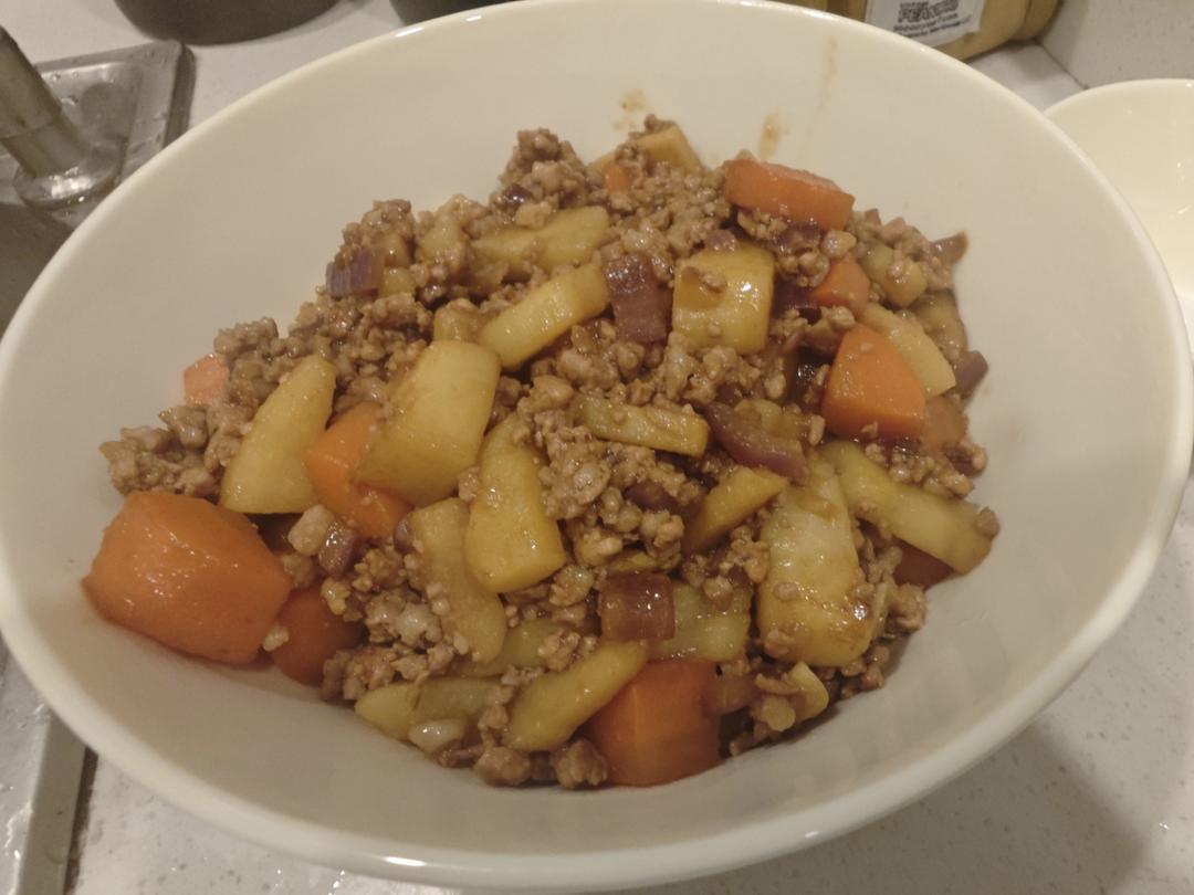 土豆肉沫（超级下饭）