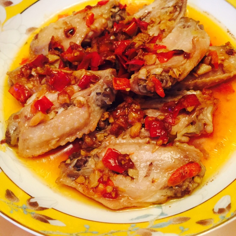剁椒蒸鸡翅