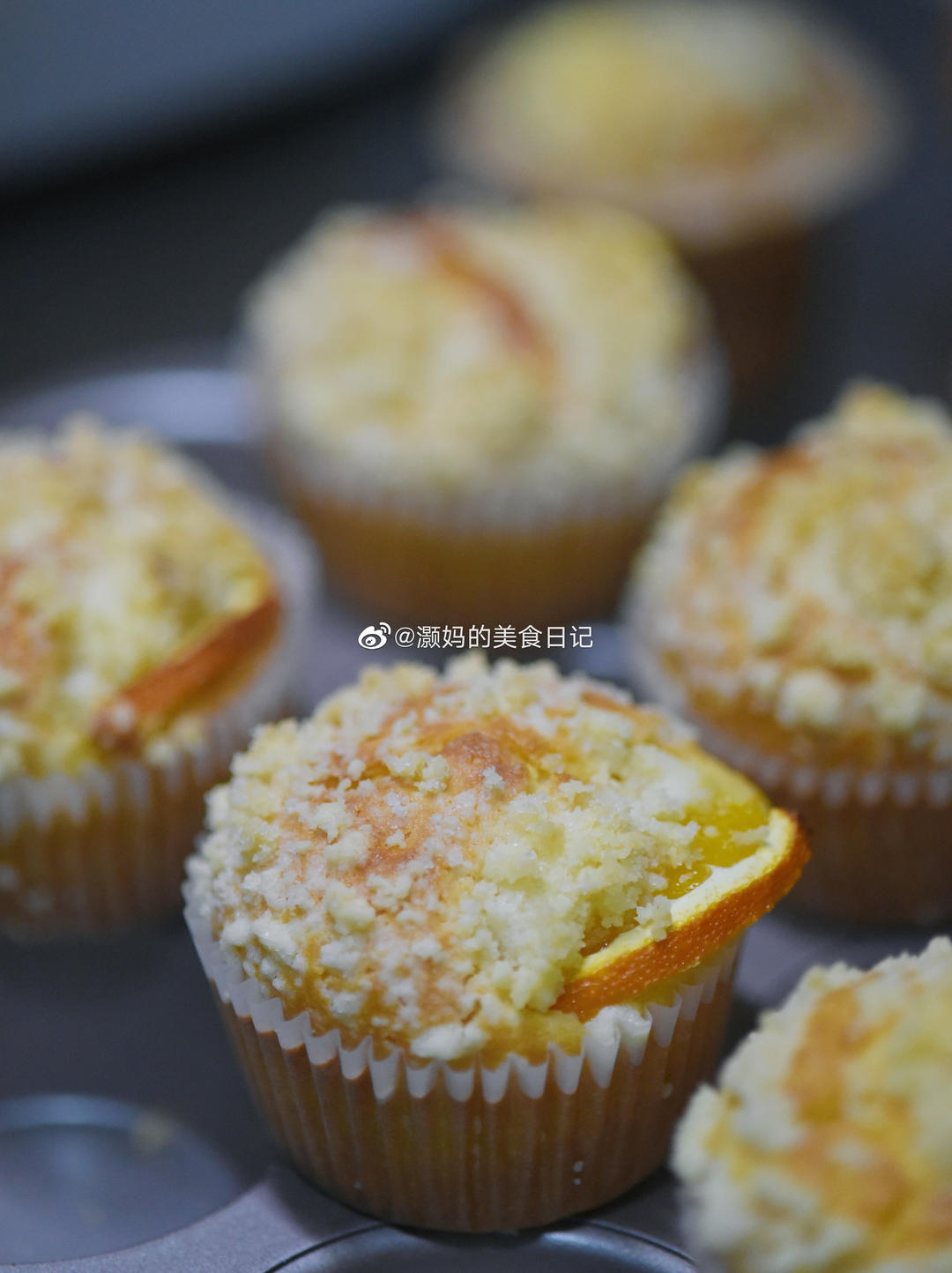 比爆浆蓝莓麦芬还要好吃的香橙麦芬