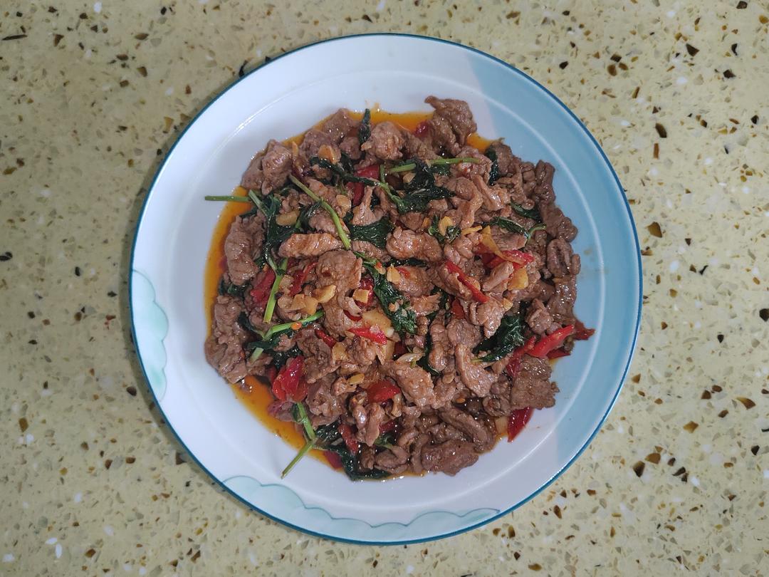 傣味薄荷牛肉(云南味道)