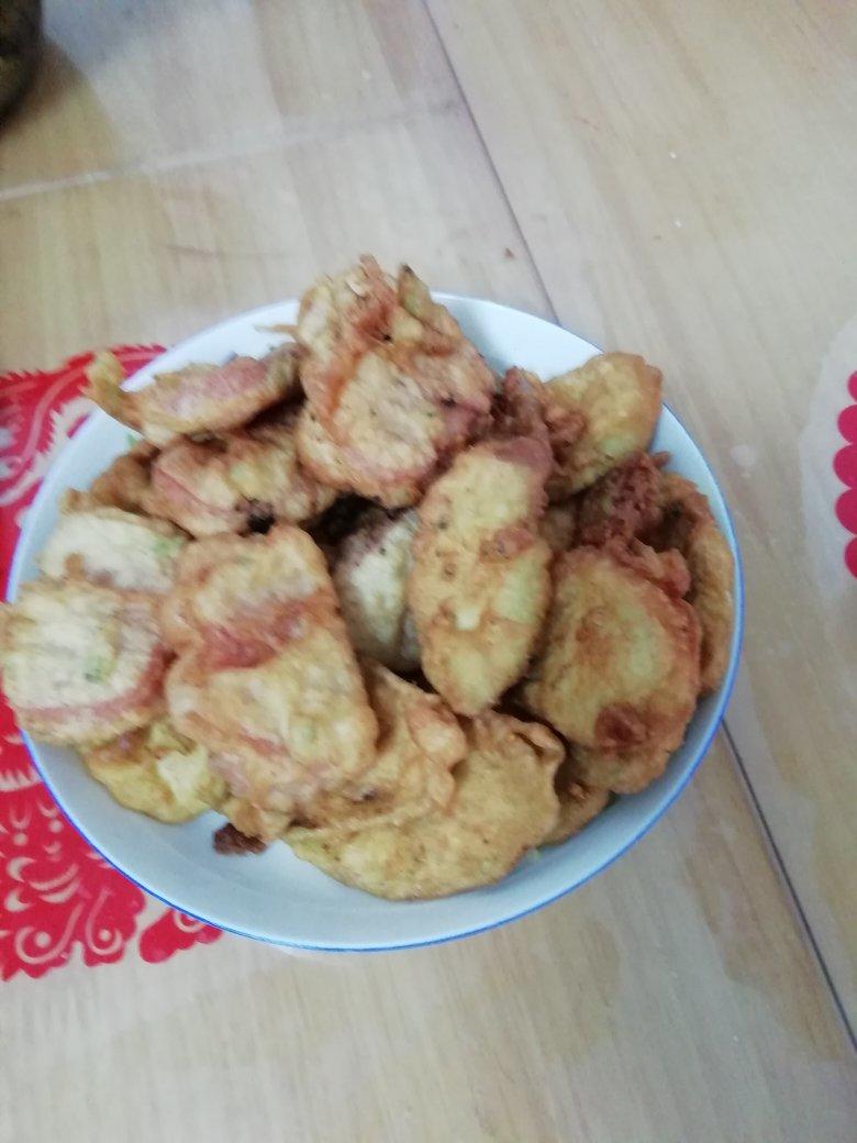 外酥里嫩的炸茄子