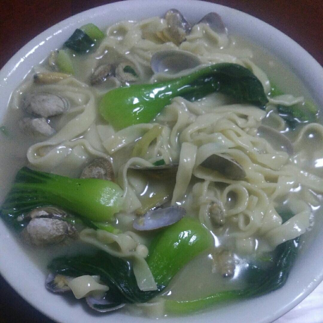 清香蛤蜊面