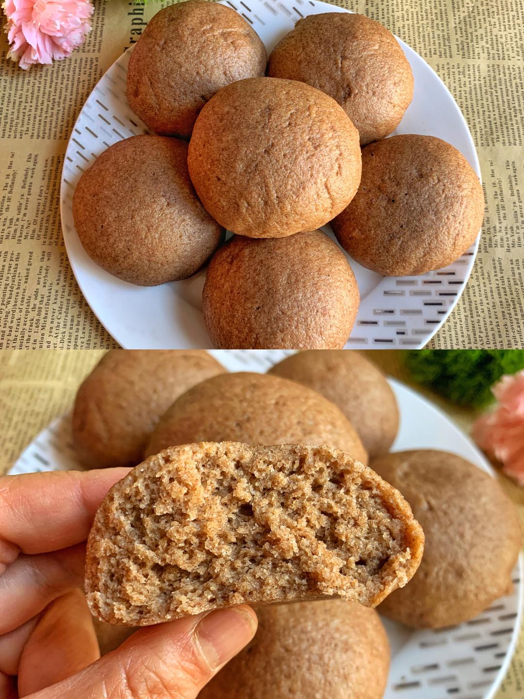 减肥必备🌸全麦馒头🌸的做法