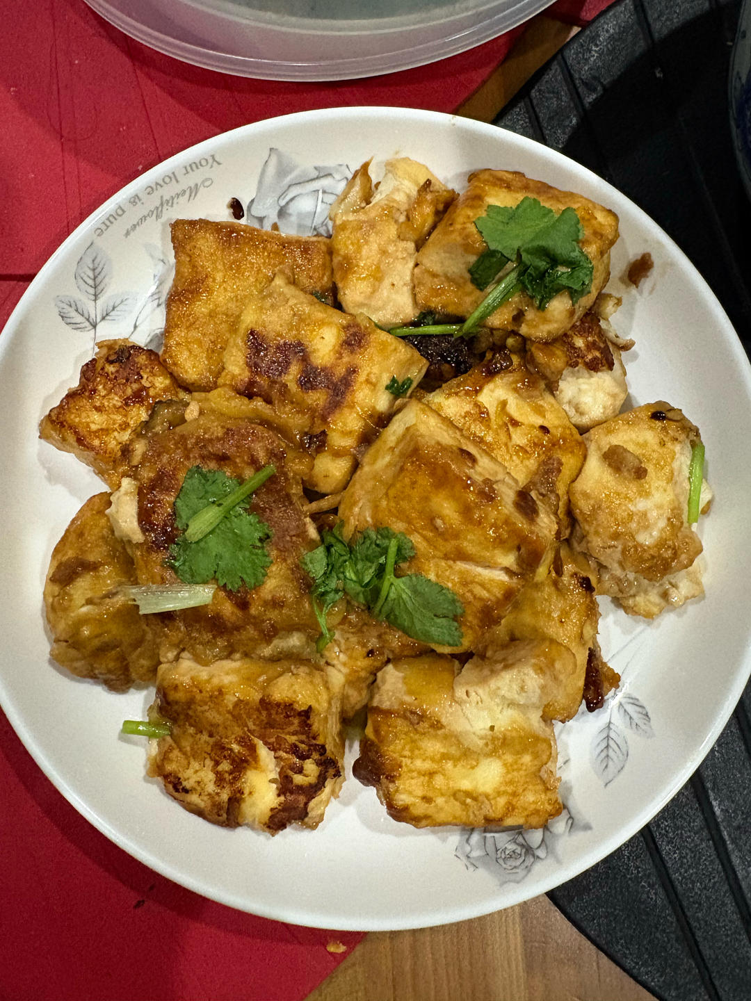 无敌好吃的香煎豆腐