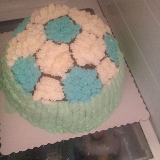 足球生日蛋糕