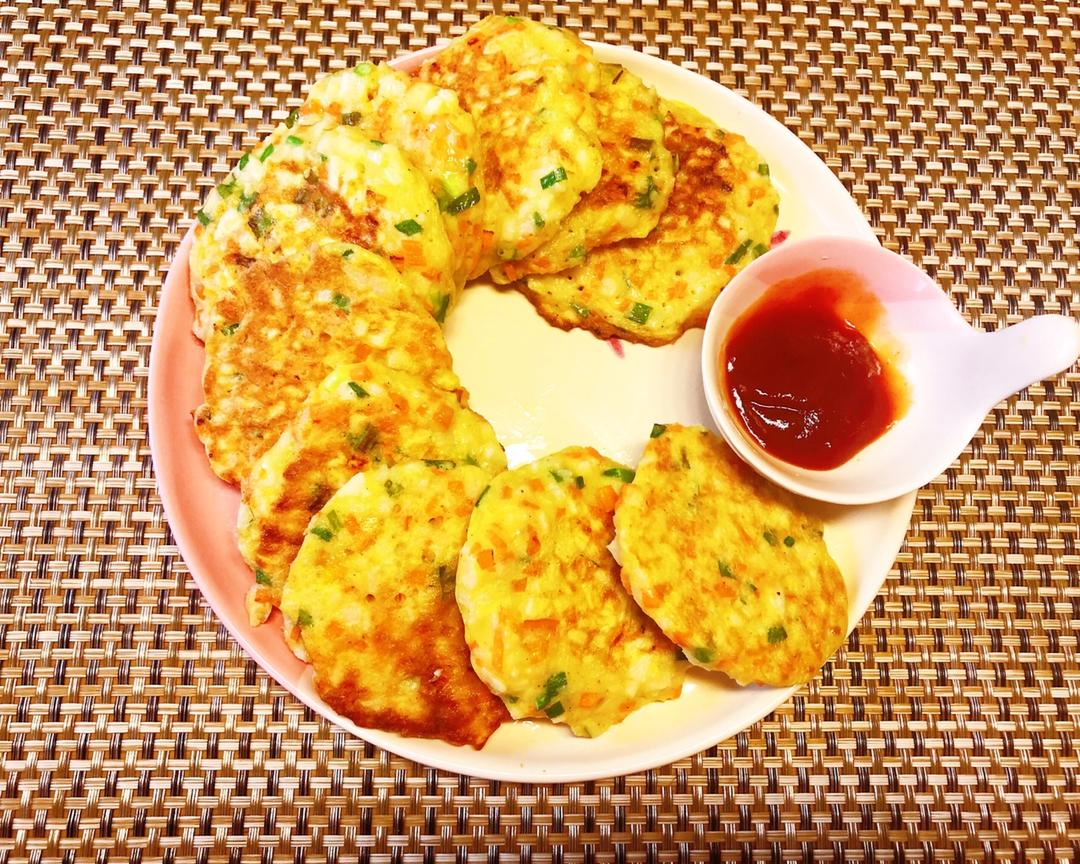 好吃又低卡的山药鸡蛋饼