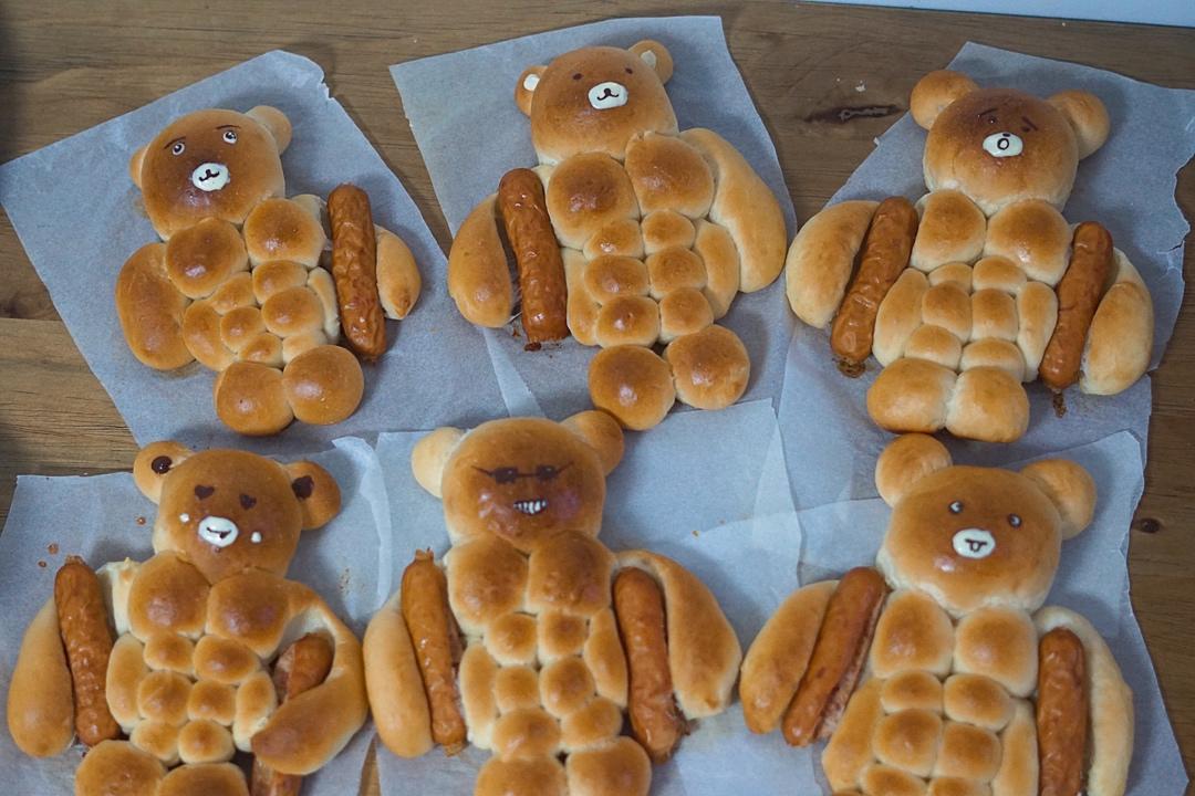 💪🏻🐻肌肉熊面包