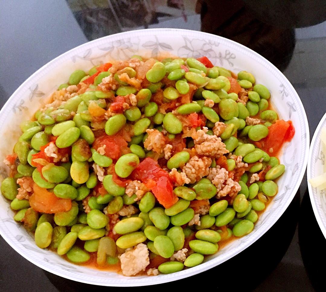 肉沫青豆