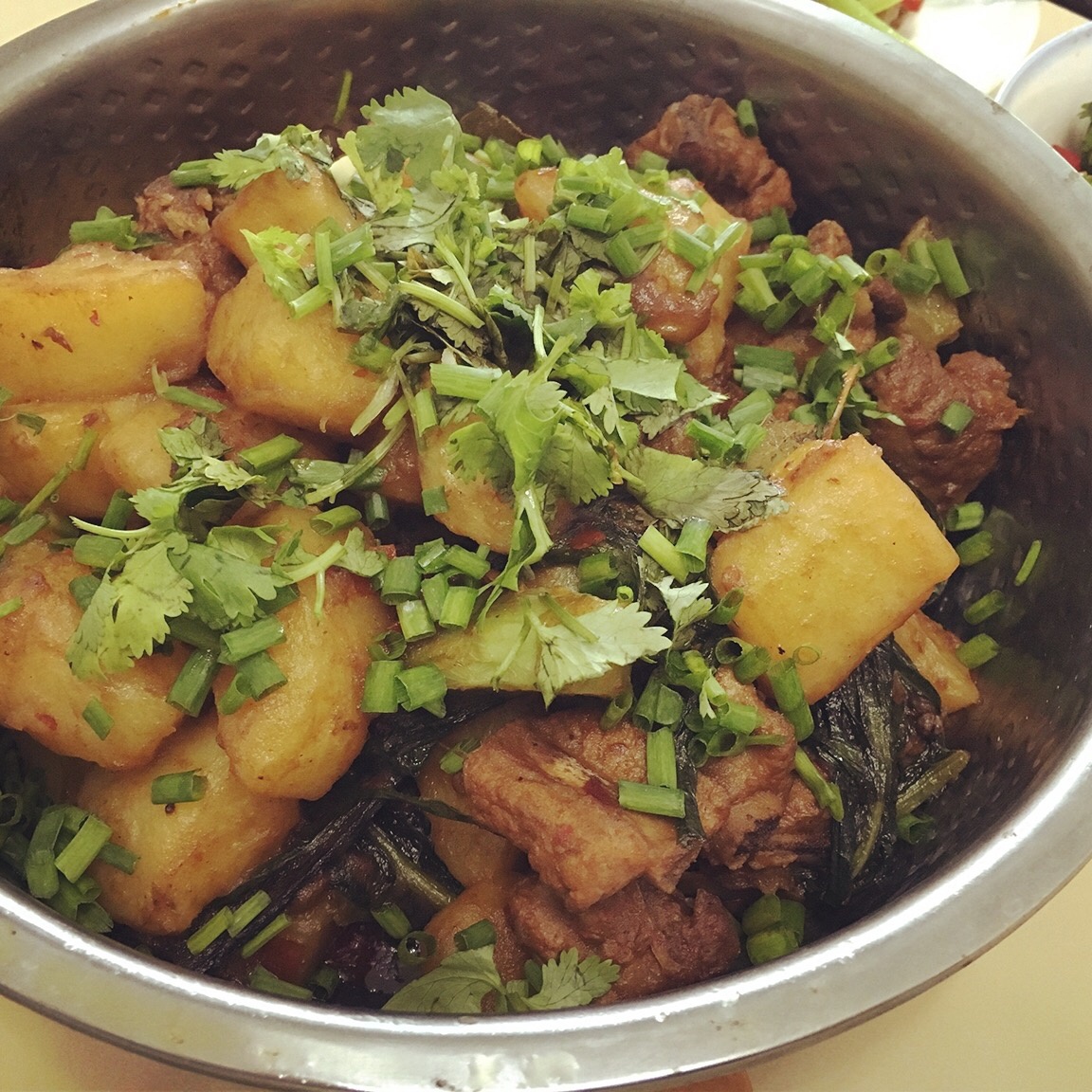 川味土豆烧排骨