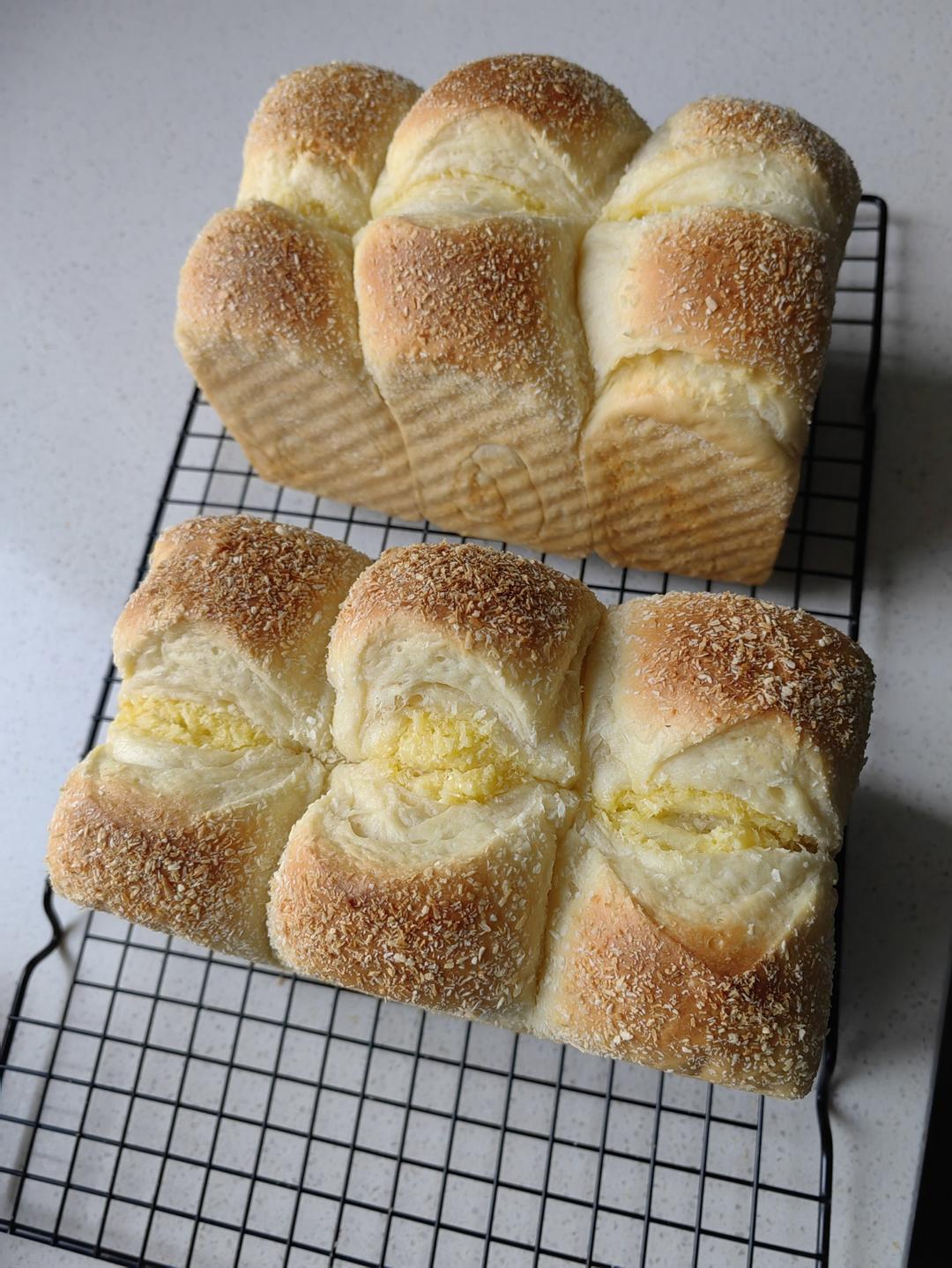 🥥Coconut椰蓉牛奶吐司｜椰香浓郁｜面包柔软｜馅料丰富