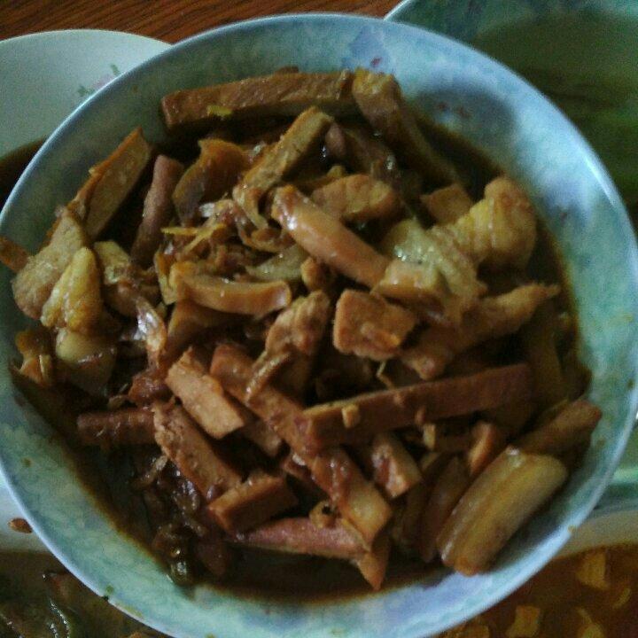 香干辣椒炒肉~  真的好吃爆了