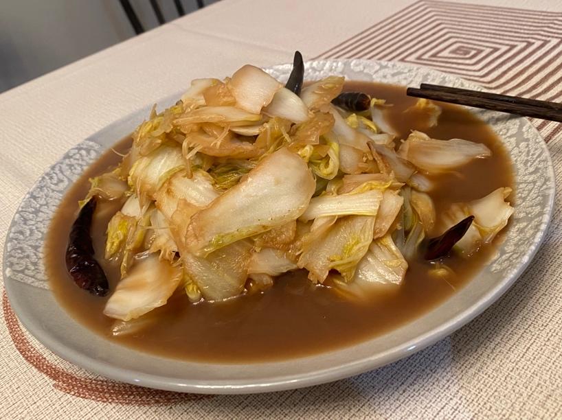 酸辣爽口的醋溜白菜