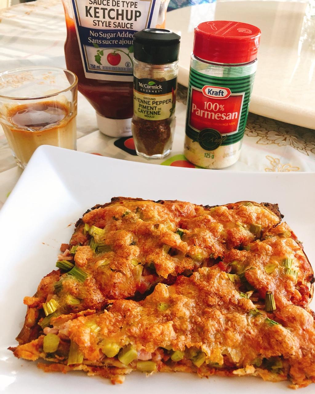 西兰花汉堡胚（无碳水）