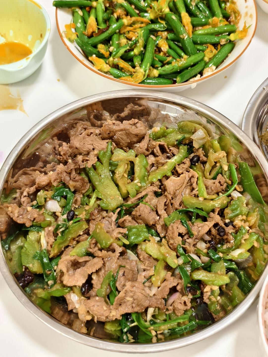 粤式经典凉瓜牛肉
