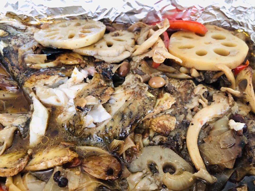 入味版 烤鱼（烤箱版）