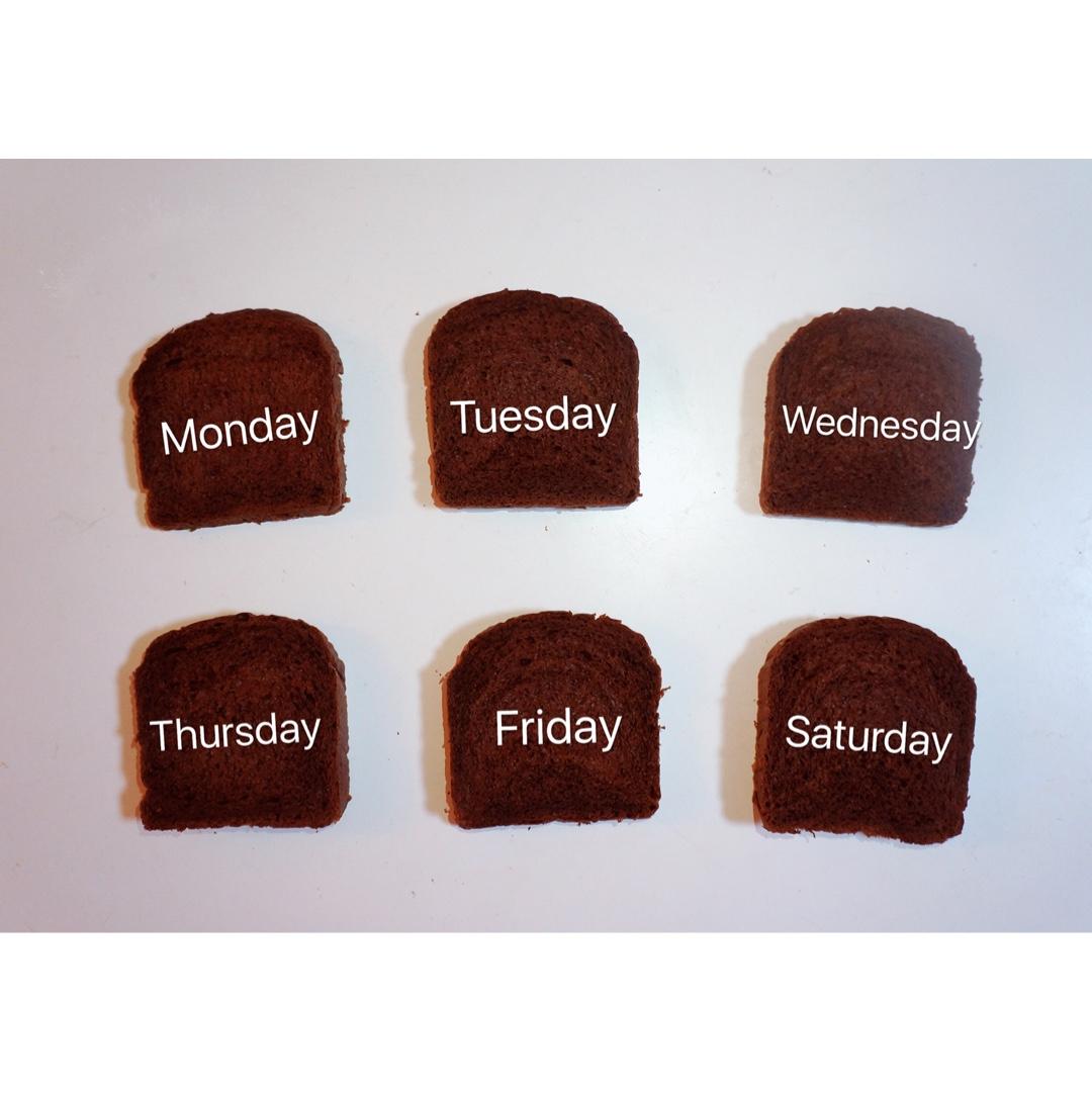 巧克力可可吐司