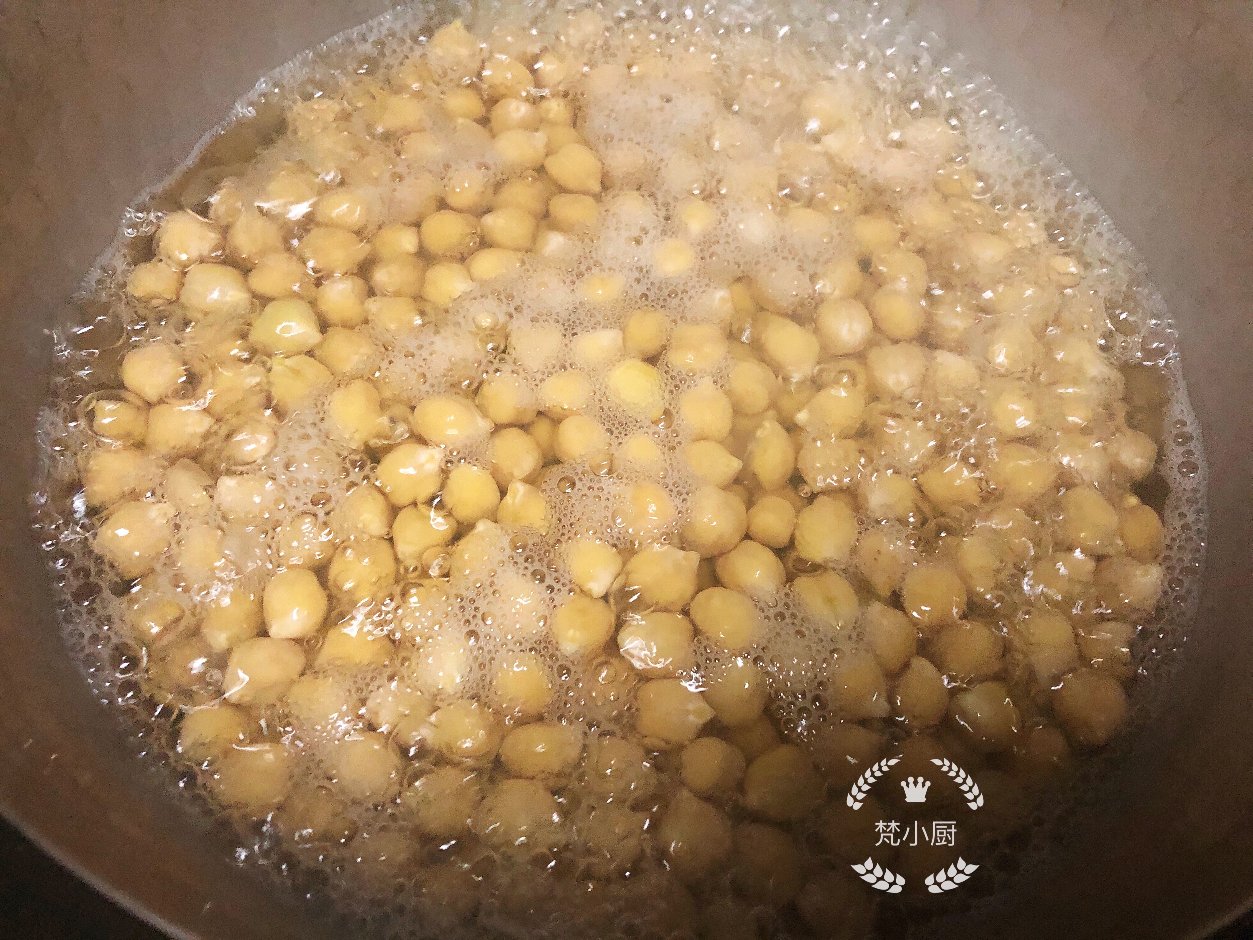 健康💯的原味水煮鹰嘴豆的做法 步骤5