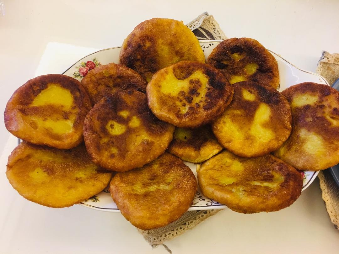 糯米红薯饼