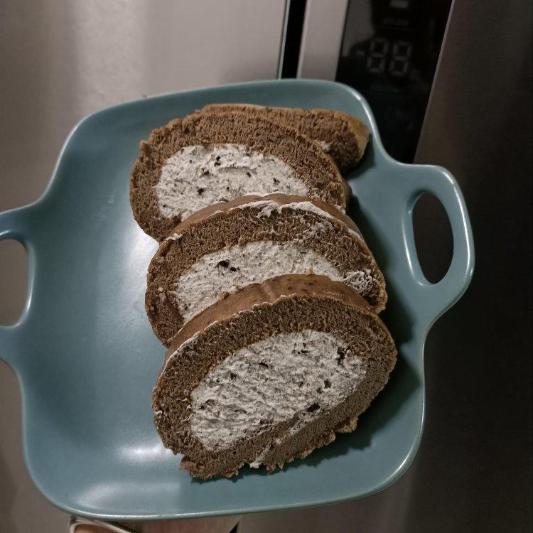 奥利奥咸奶油蛋糕卷