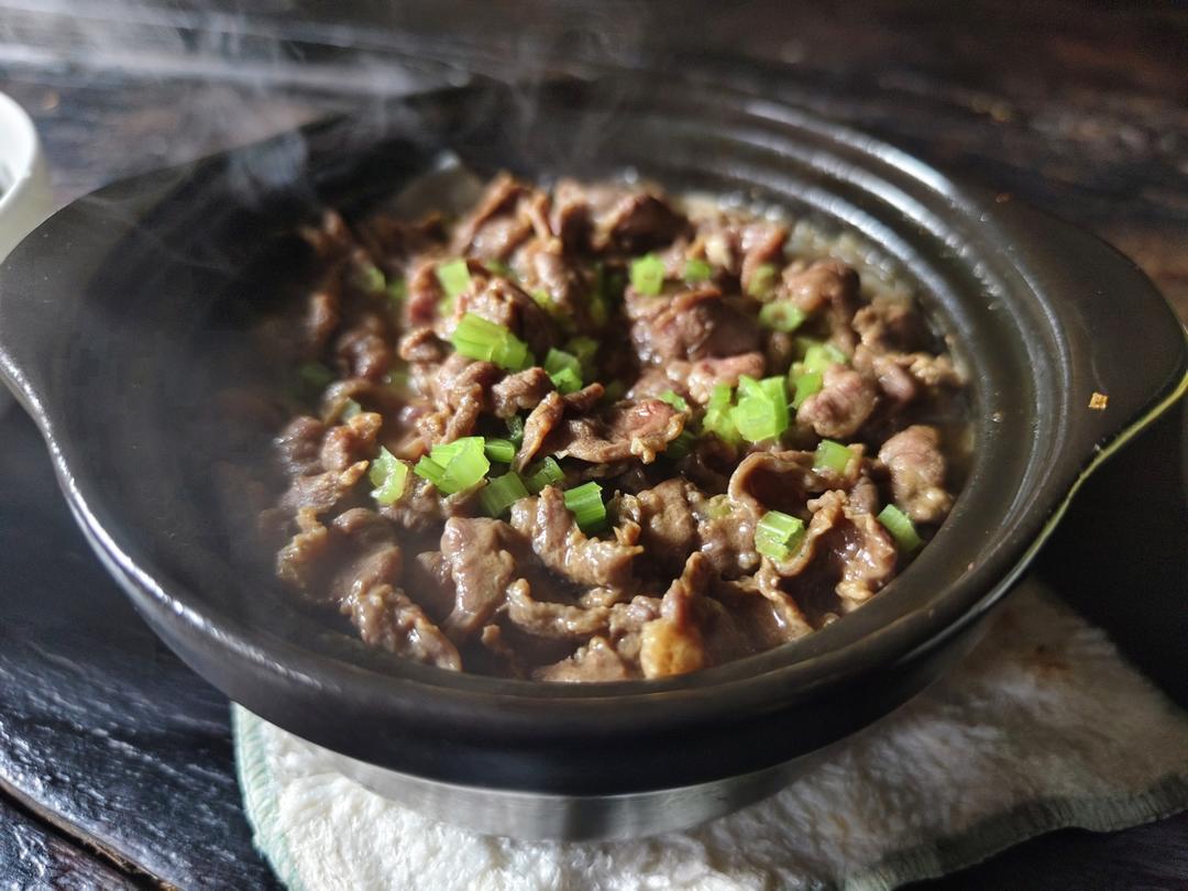 沙茶牛肉煲(潮汕味道)
