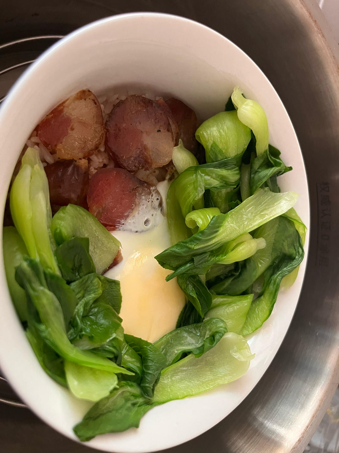 香喷喷的🍲腊肠煲仔饭（砂锅版）超简单神速