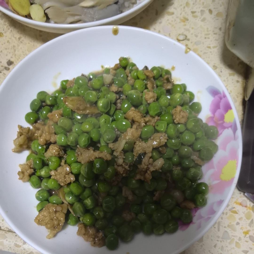 肉沫豌豆(家常快手菜)