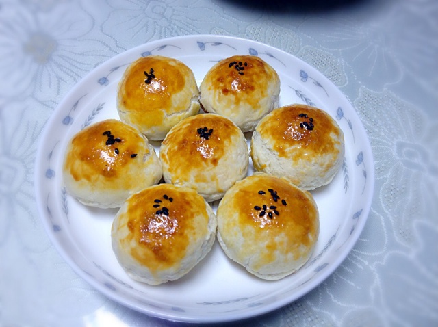 苏式榨菜鲜肉月饼