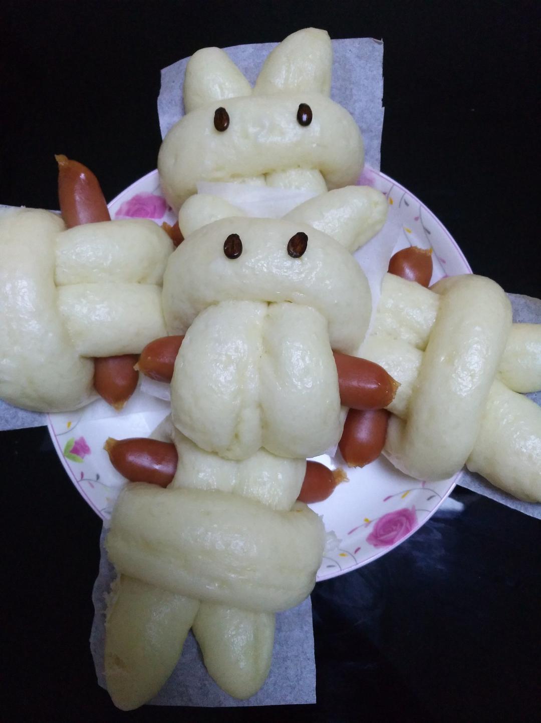 香肠兔子馒头卷